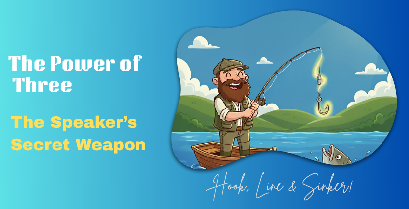 Read more about the article The Power of Three: A Speaker’s Secret Weapon