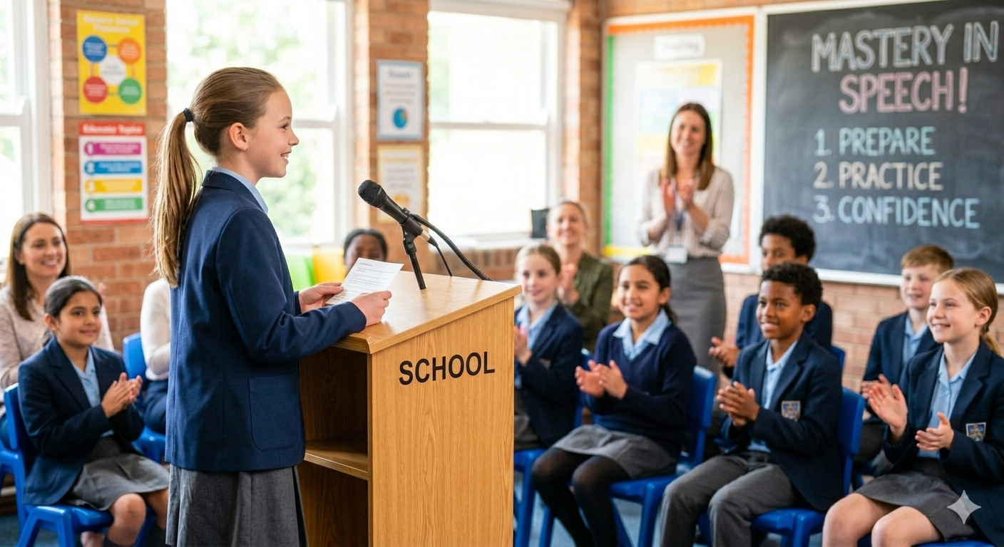 You are currently viewing Five ways to help your child master their school speech